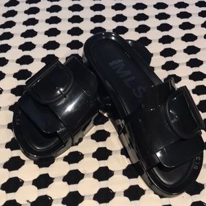 Melissa Rubber Slides/Sandals